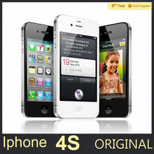 Unlocked Apple iPhone 4S Original Cell Phone 8GB 16GB 32GB 64GB ROM Dual Core IOS 8 WIFI 3G 800MP Used 3.5″INCH 3G Phones