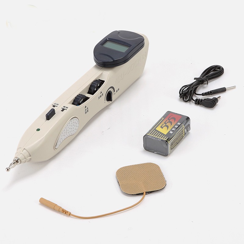 electronic acupuncture point detector with meridian therapy pen