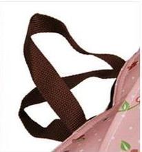 Portable Shipping Bag Flower Oxford Picnic Thermal Bag Neoprene Lunch Bag Food Cooler Bags Thermal Women