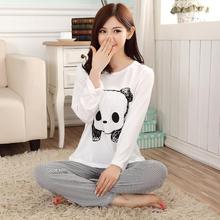 New autumn winter long sleeve diamond Rhinestone women sleepwear pajamas women pijama sets feminino girls pajamas