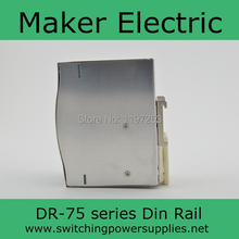 2015 Direct Selling Special Offer 75watt Din Rail Power Supply High Efficiency 75watts Dr 75 24