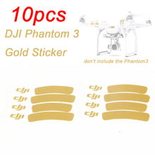 10sets Logo Stickers For Drone with camera DJI Phantom 3 2 Vision+ RC Quadcopter Decal Skin Decoration Strip Ring Free shipping