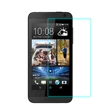 0.3mm Tempered Glass for HTC Desire 610 9H Hard 2.5D Arc Edge High Transparent Screen Protector with Clean Tools