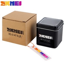 SKMEI Brand Packing Box Carton Metal Packing Of The Protect Watch Double Packing Shockproof Waterproof Transportation