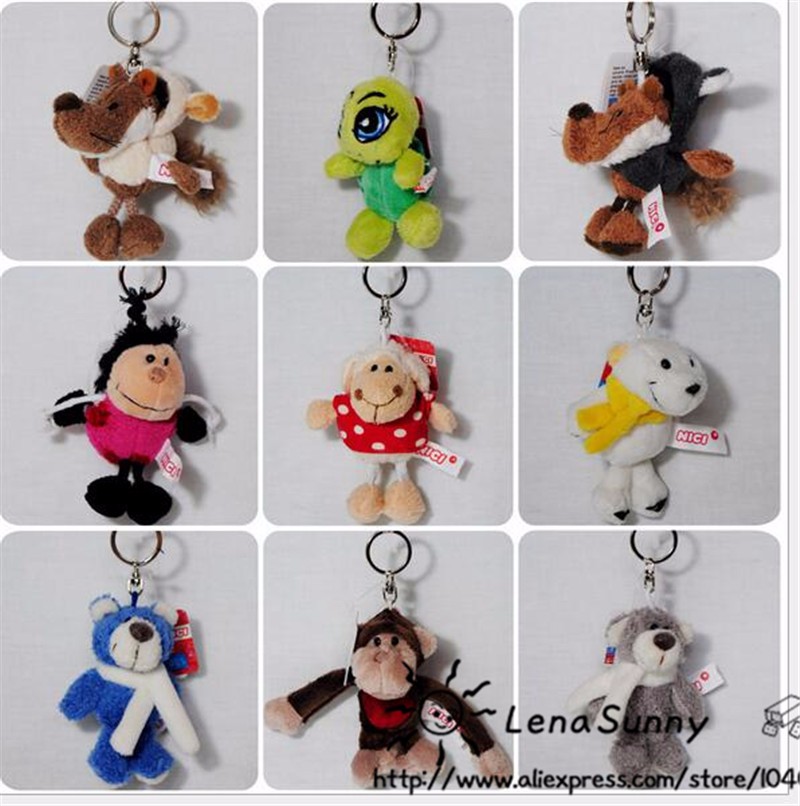 2019 Mixed Styles NICI Plush Toy Doll Small Pendant ,DIY Wedding