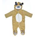 2016 Newborn Hot New Baby Girl Clothes Cotton Flannel Quilted Jumpsuit Cartoon Animal Baby Rompers Baby