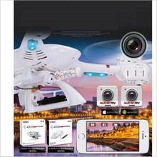 MJX X400 RC Drone 2.4G 4CH 6-Axis Remote Control RTF RC Helicopter Quadcopter With C4005 HD Camera FPV Free shipping