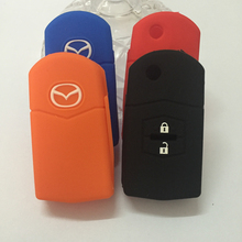 Silicone Key Cases Cover Fit For Mazda 3 Mazda 2 Mazda 6 2003 2004 2005 2006