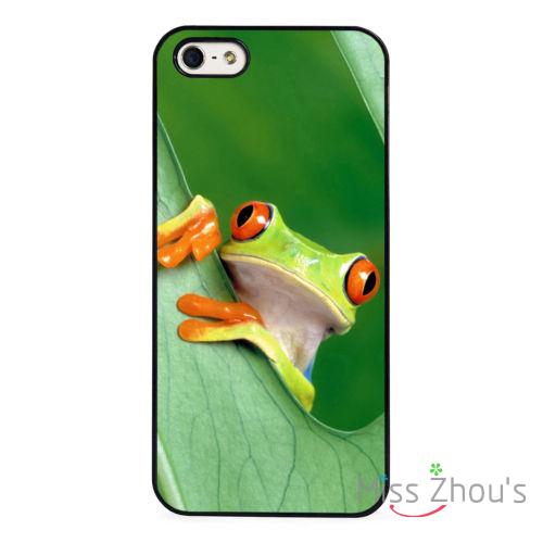 Forest Frog Nature protective back skins mobile font b cellphone b font cases cover for iphone