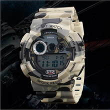 2015 g Top Brand Sand Luxury Men Male Digital Watches Shock Led Light Display Sport Sumer Style Watch Box Relogio Masculino