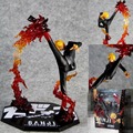 Anime One Piece Cool 6 8 One Piece Black Leg Sanji Fire Battle Version Boxed PVC