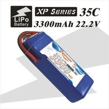 2pcs redzone rc lipo battery 35C 3300mAh 22.2V 6s 1p for electric helicopter fixed-wing aircraft