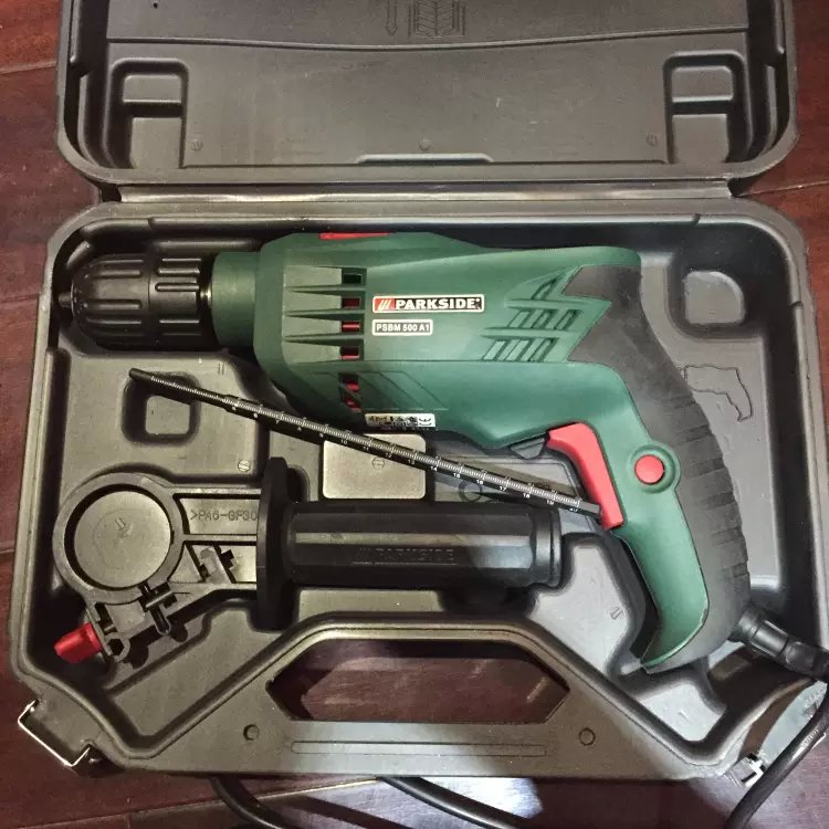 PARKSIDE drill impact drill hand drill hammer small miniature electric