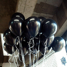 10pcs/lot 1.5g Black Latex Balloon Air Balls Inflatable Wedding Party Decoration Birthday Kid Party Float Balloons Kids Toys