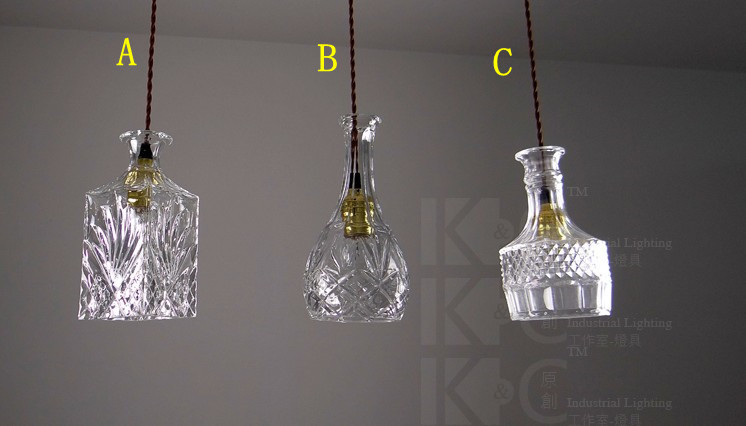 hot sale glass crystal wine bottle l pendant light for hot sale glass crystal wine bottle l pendant light for