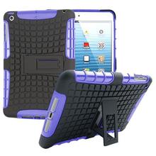 For iPad mini Heavy Duty Case Rugged Dual Layer Shockproof TPU PC Stand Tablet Hard Cover