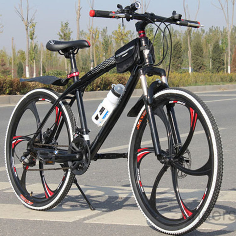 Free Shipping 26 Inch 24 Speed Mountain Bike Bicycle downhill Road Bike With Double Disc Brake