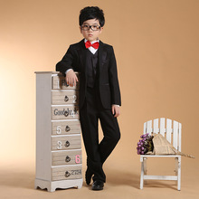 children clothing sets boys blazers wedding sets 6 Pieces boys tuxedo suits Student performance clothes free shopping
