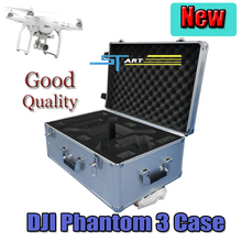 Outdoor Fashion box DJI phantom 3 FPV aluminum case protection flying toys 4-axis easy to carry drone Free Shipping
