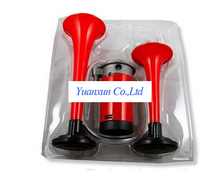 Double tube with a pump 12V electric horn siren horn speaker car modification 12V vehicle