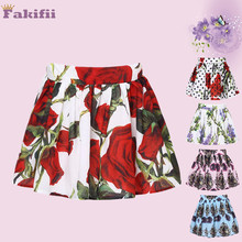new style 2016 Summer Baby Girl Skirt 100 Cotton Tutu Skirt Brand Fashion Girls Skirts Pettiskirts
