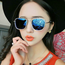 IVE Sunglasses Women Brand Designer Anti-Reflective Lens Fashion Pilot Design Female Driving Glasses Metal Frame With Case 3157