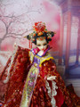 Free Shipping Handmade Vintage Chinese Dolls With Joints Movable Collectible Vinyl Dolls Girl Toys 358 Empress