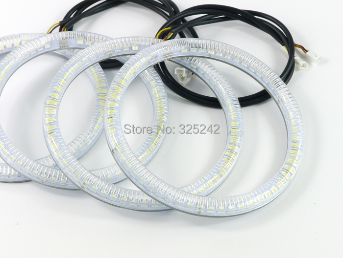 Switchback LED Angel Eyes Halo Rings Kit For Honda CRV CR-V 07-08 (10)