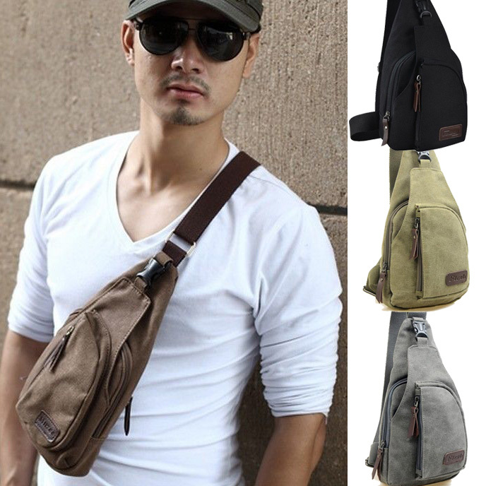 Man Shoulder Bag Men Sport Canvas Messenger Bags Casual Outdoor Travel Hiking Military Messenger ...