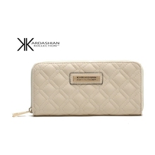 2015 new designer wallet famous brand women wallet and purse clutch leather carteiras kim kardashian kk