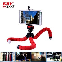 Smartphone Holder Flexible Octopus Leg Tripod Bracket Selfie Stand Mount Monopod Adjustable Accessories For All Phone