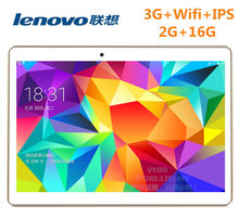 2015 New lenovo tablet IPS Screen Quad Core 3G Wift dual sim slot BT GPS FM Android 4.4 tablet pc  Russia Brazil more languages