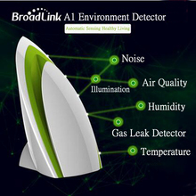 Broadlink A1,Smart Home Sensor,Temperature Humidity Air Quality Light Gas Sound Sensor,Wireless Wifi Remote Control RM PRO