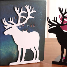 2pcs Big Elk Book Ends
