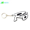 NEW arrival Motorcycle accessories keychain key ring motorbike white color key chain Racing Parts for motocross
