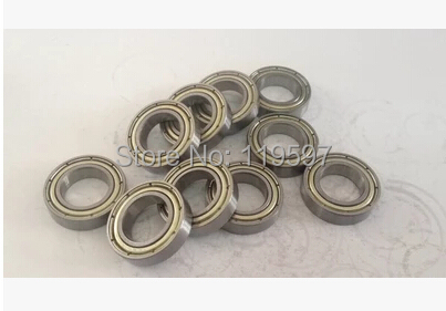 10pcs 6902 6902ZZ 15*28*7mm chrome steel deep groove bearing