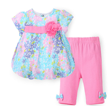 2016 New Hot Summer Baby Girls Clothing Set Children T-shirt + pants+ 2PCS Kids Newborn bebe Clothes Set For