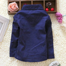 The Newest For Kids Boys Long Sleeve Shirt Turn Down Collar Plaid Shirts Causal Tops Clothes