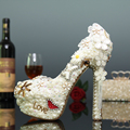 Wedding Shoes Pearl High Grade Tassel Pumps Bridal High Heel Shoes Luxury Crystal Platform Party Shoes