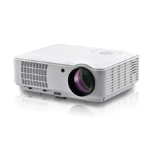 Rigal RD-804 Full HD 1080p Business & Education,Home LED Theater Projector come with HDMI TV VGA AV Function