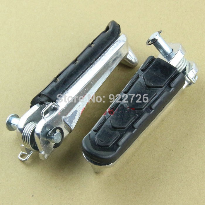 Free-Shipping-Motorcycle-front-Foot-Rests-pedal-footrest-For-Honda-CB400-VTEC-CB-Hornet-250-600 (1)