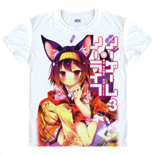 No Game No Life T-shirts kawaii Japanese Anime t-shirt Manga Shirt Cute Cartoon Sora Shiro Cosplay shirts 40997062138 tee 437