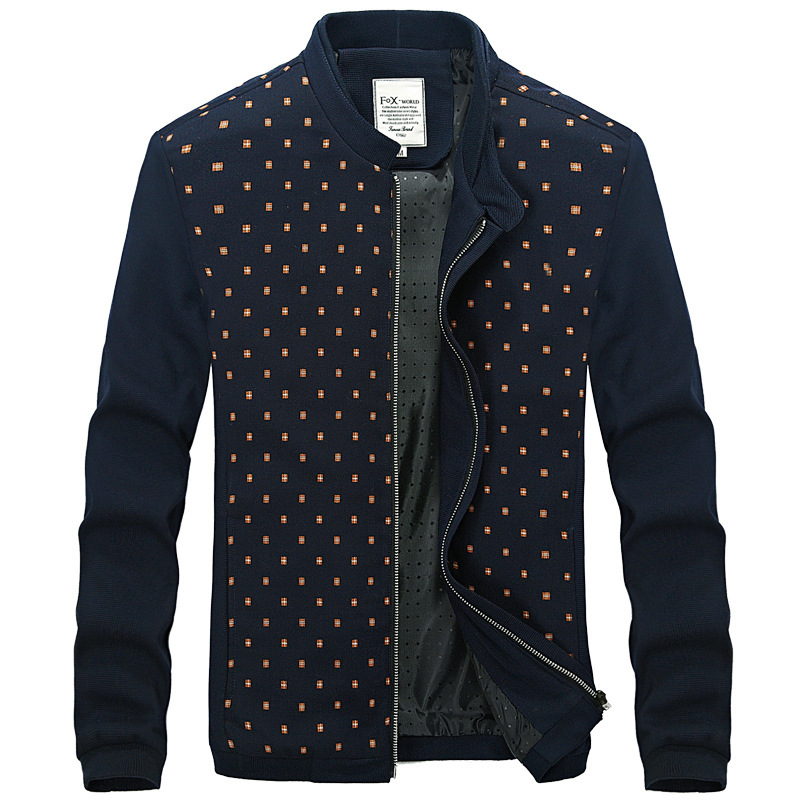 Baseball College Jacket  New 2015 Winter Men's Jacket Tide Male Coat Jacket Slim Fit Men Printed Jacket Male 2 Colors