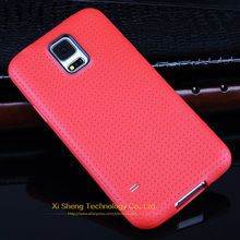 6 Colors Ultra Thin Honeycomb Style Luxury Soft TPU Case for Samsung Galaxy S5 I9600 Durable