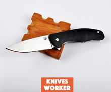 Shirogorov Tabargan F3 cuchillo plegable lámina D2 G10 manija al aire libre la supervivencia que acampa Huntinfg cuchillos de bolsillo táctico herramienta edc