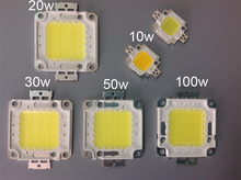 20W 30W 50W 100W COB LED Chip high power DC 30V-36V Integrated Beads SMD For Floodlight Spotlight Warm White /White outdoor