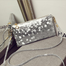 Bolsas Femininas Dollar Price Designer Stone Pattern Women Wristlet Handbag Clutch Bag women Pu Leather Shoulder messenger bags
