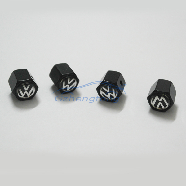 Metal Anti Theft Car Wheel Tire Valve Stem Caps Air Cover Caps Fit For Volkswagen 4 Pcs (2).JPG