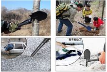 Motorcycle Equipment Survival Kit Shovel Tools Camp Kamp Acampamento Sobrevivencia Ferramentas Emergency Survival Gear for Tent