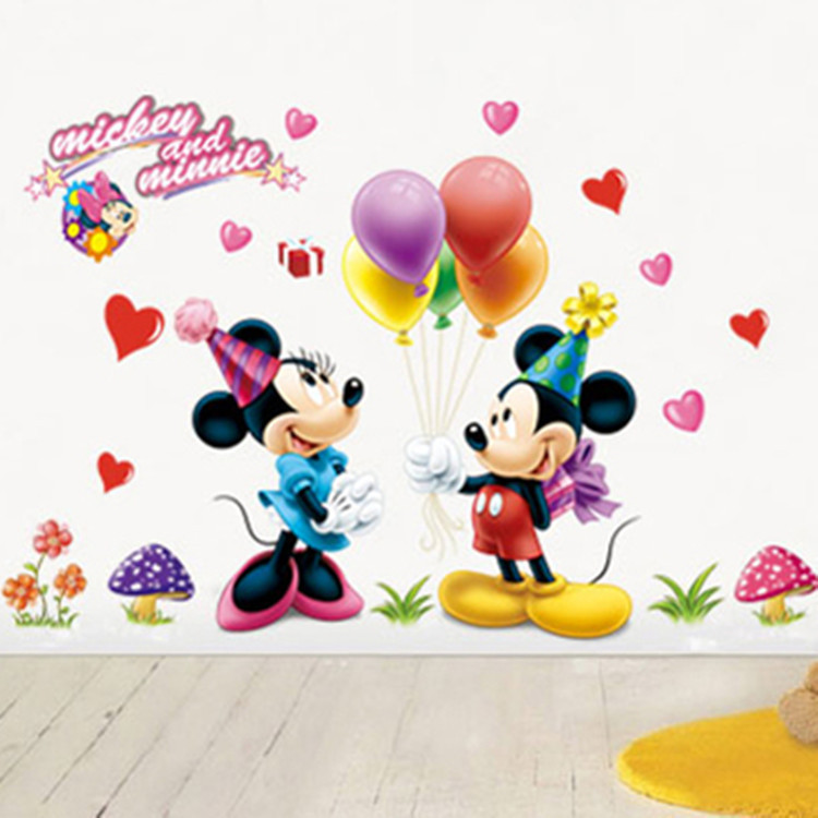 Free shipping 2015 fashion Mickey Children\'s Wall ...